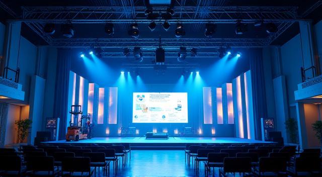 イベント会場設営の様子